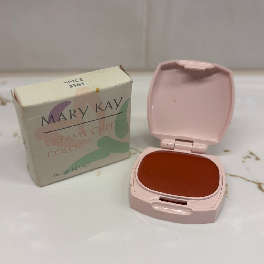 NEW! MARY KAY CREAMY CHEEK COLOR in SPICE 3563 - NEW IN BOX